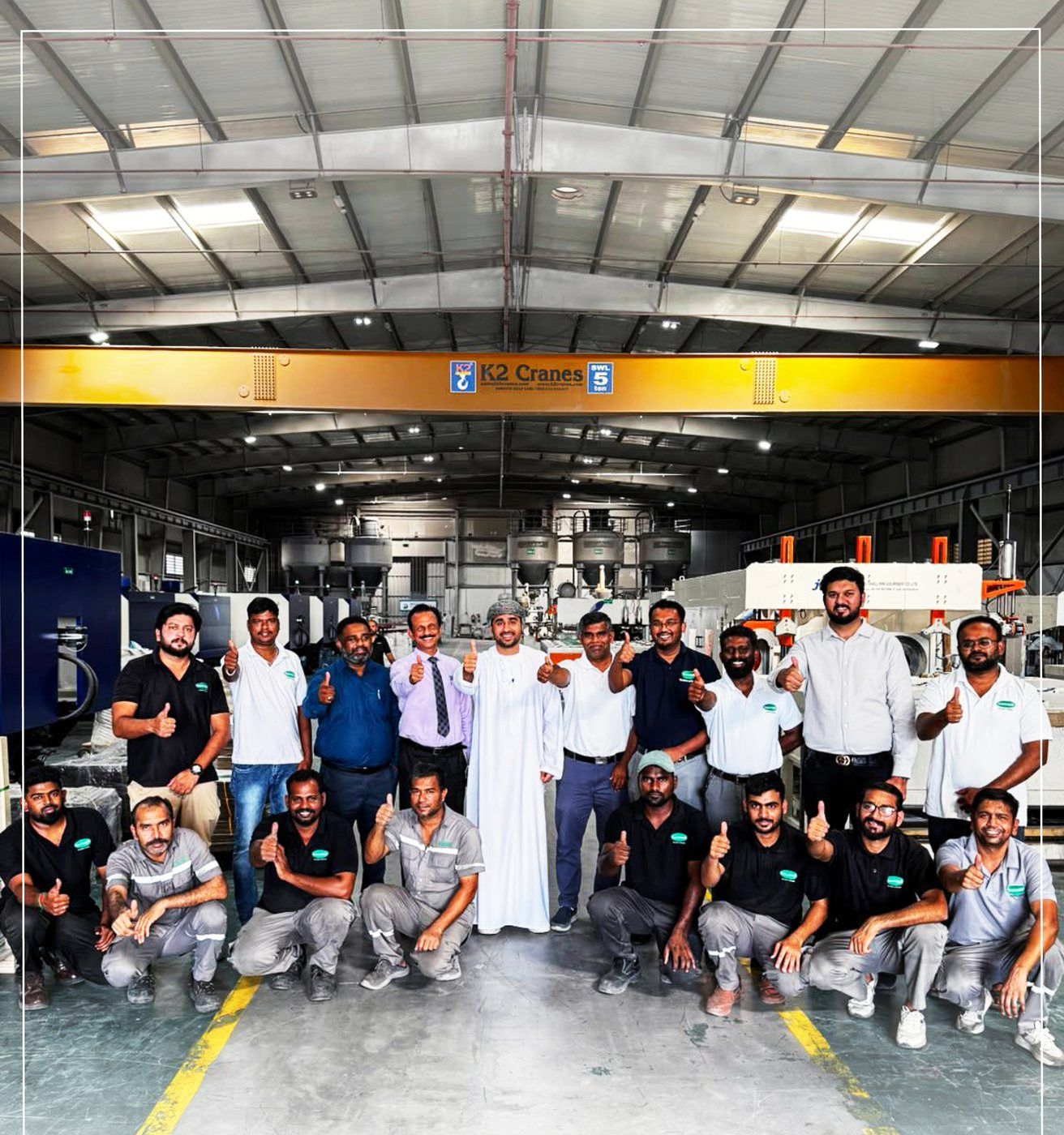 The Thermotech team on the factory floor